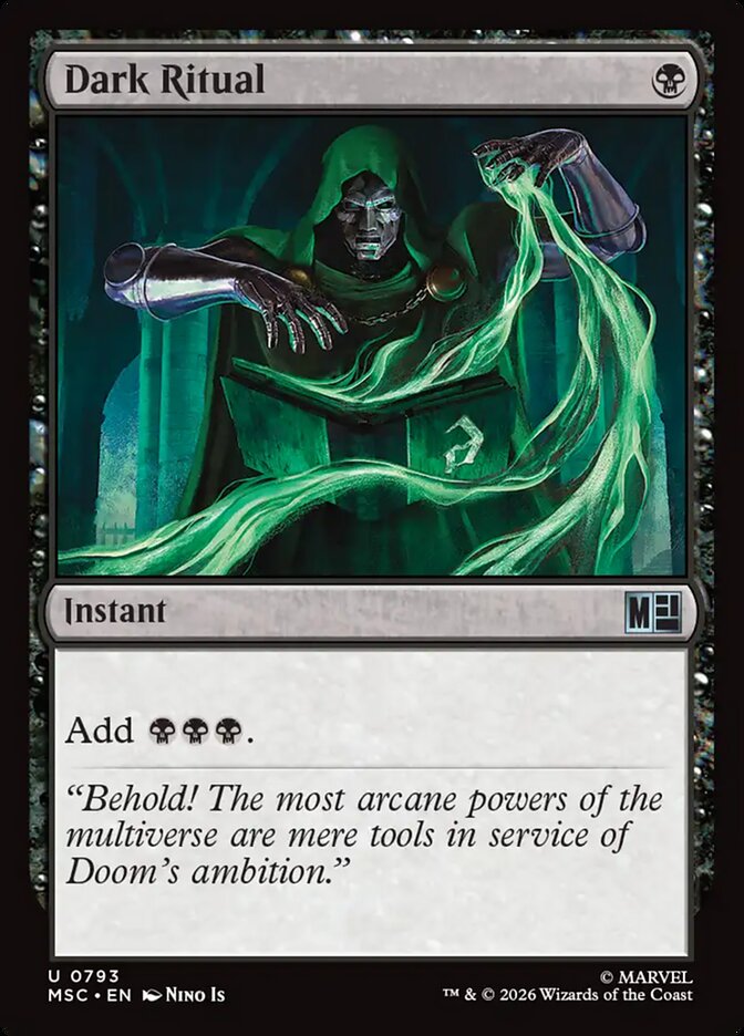 Dark Ritual card front