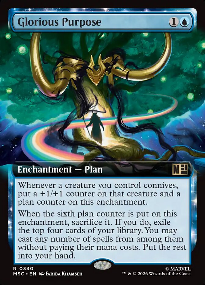 Glorious Purpose card front