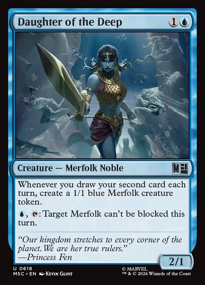 Daughter of the Deep card front
