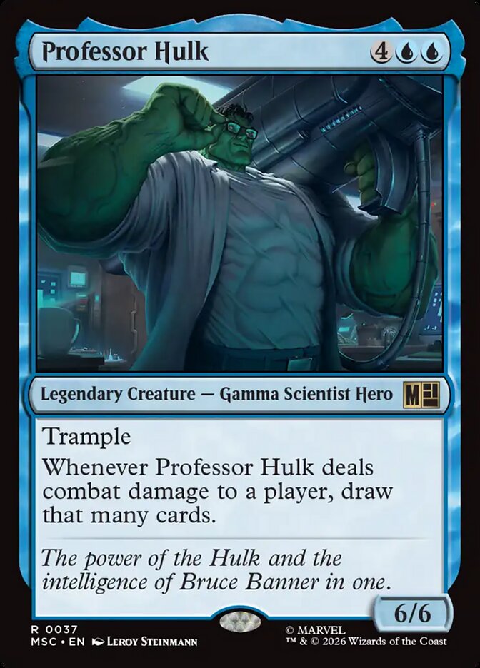 Professor Hulk card front
