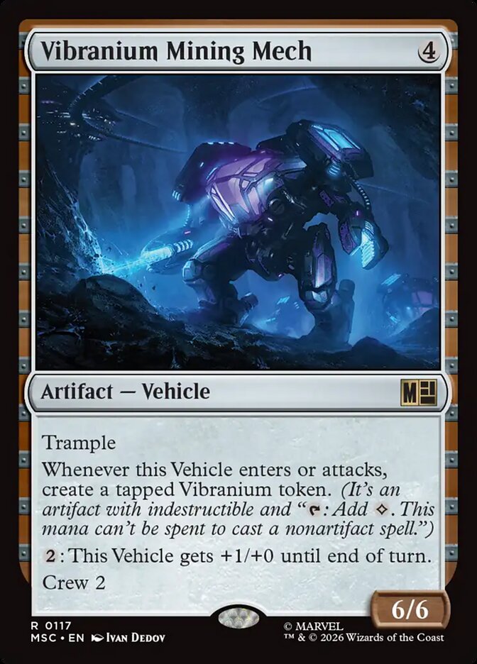 Vibranium Mining Mech card front