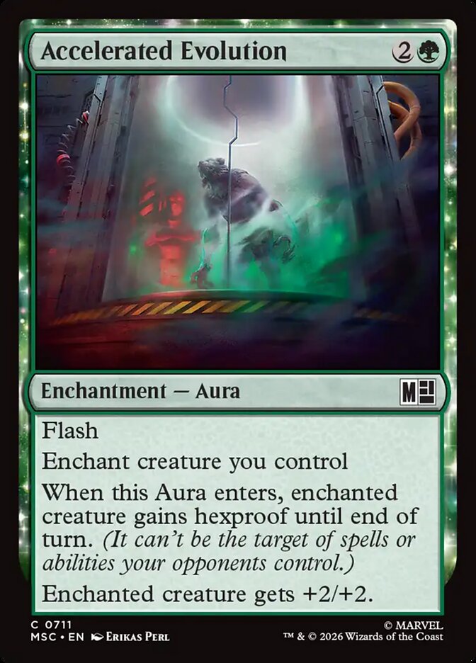 Accelerated Evolution card front