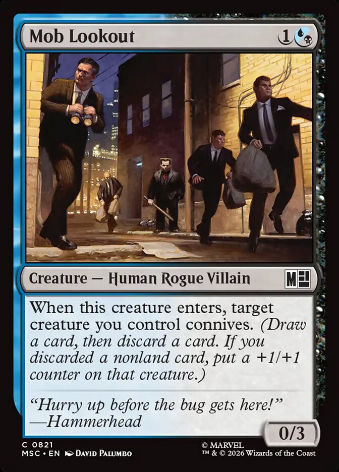 Mob Lookout card front