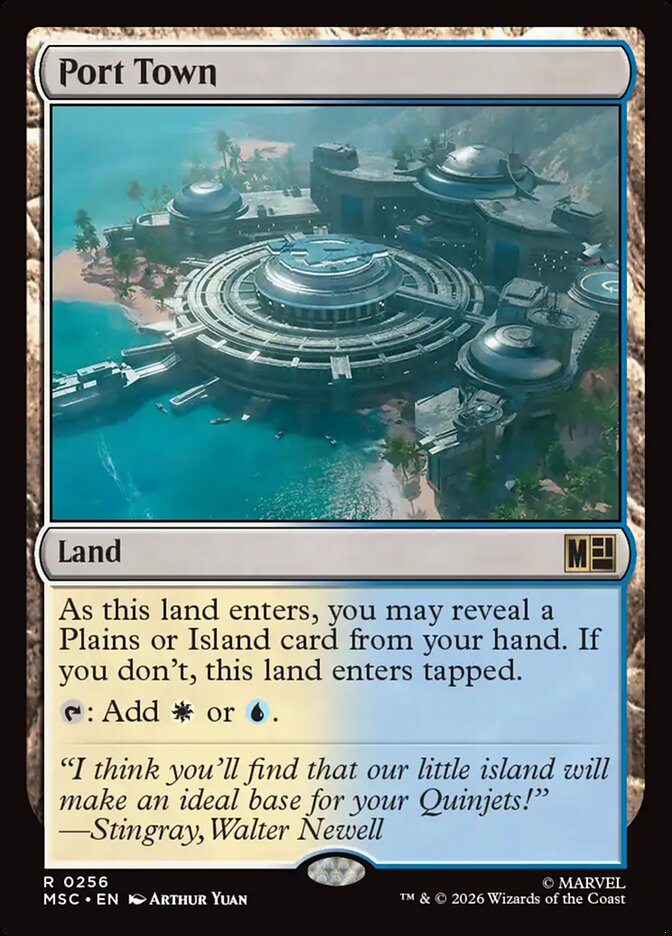 Port Town card front