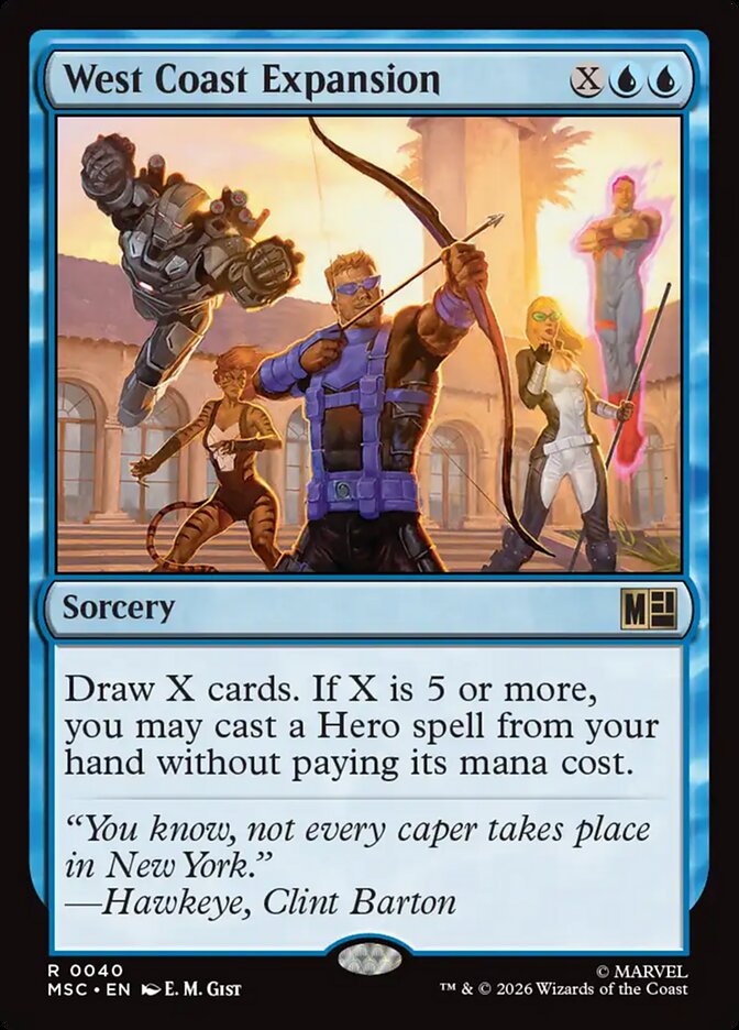 West Coast Expansion card front