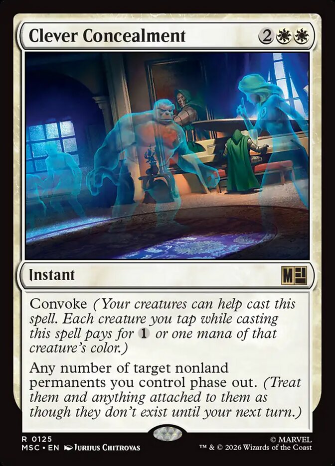 Clever Concealment card front