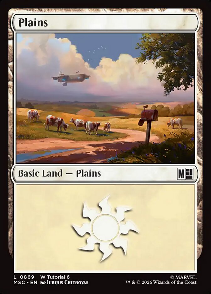 Plains card front