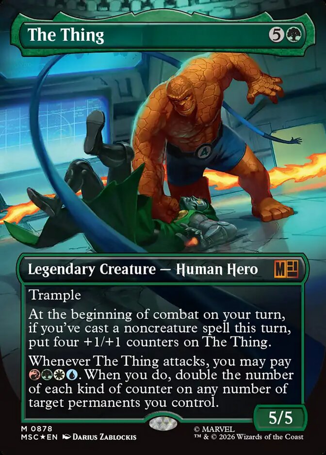 The Thing card front