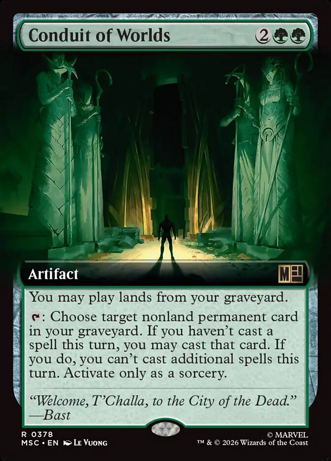 Conduit of Worlds card front