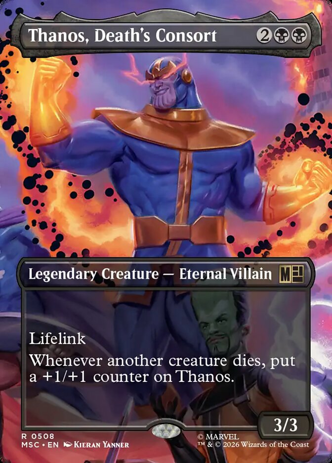 Thanos, Death's Consort card front