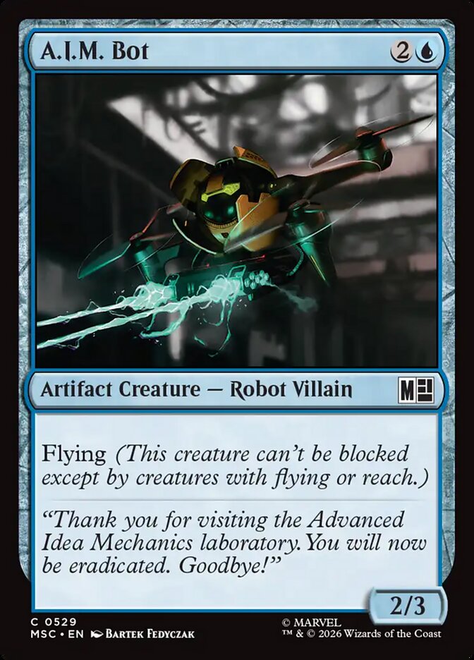 A.I.M. Bot card front