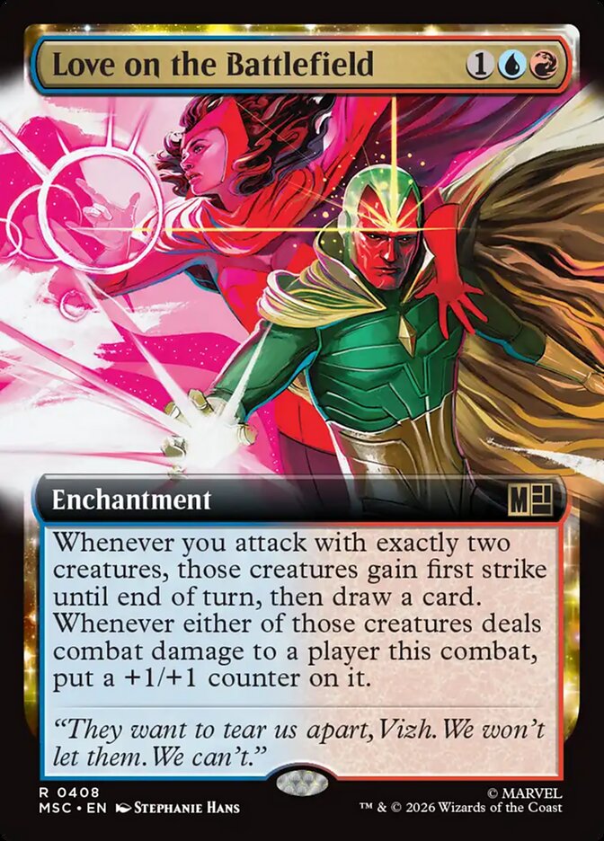 Love on the Battlefield card front