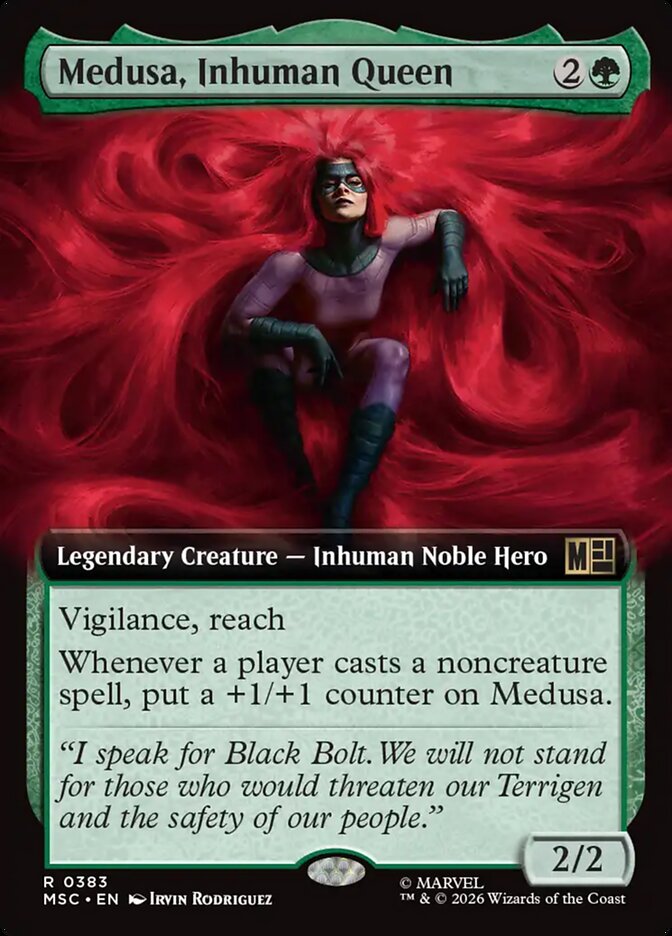 Medusa, Inhuman Queen card front