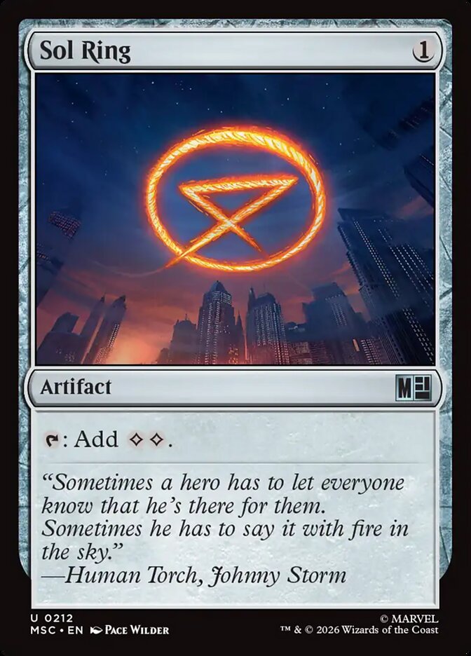 Sol Ring card front