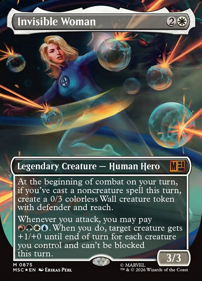Invisible Woman card front