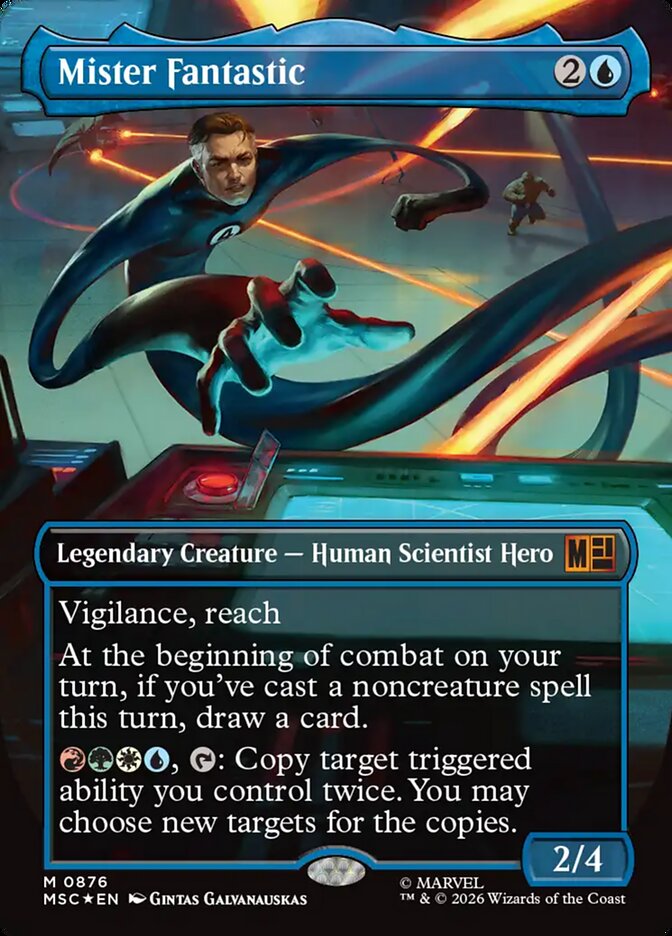 Mister Fantastic card front