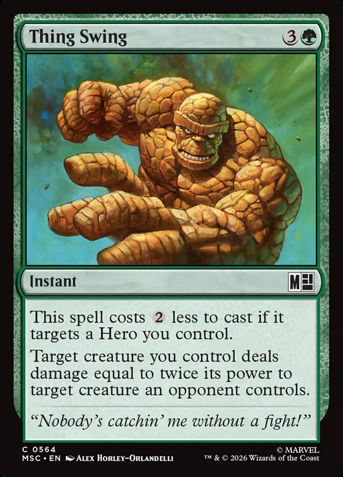 Thing Swing card front