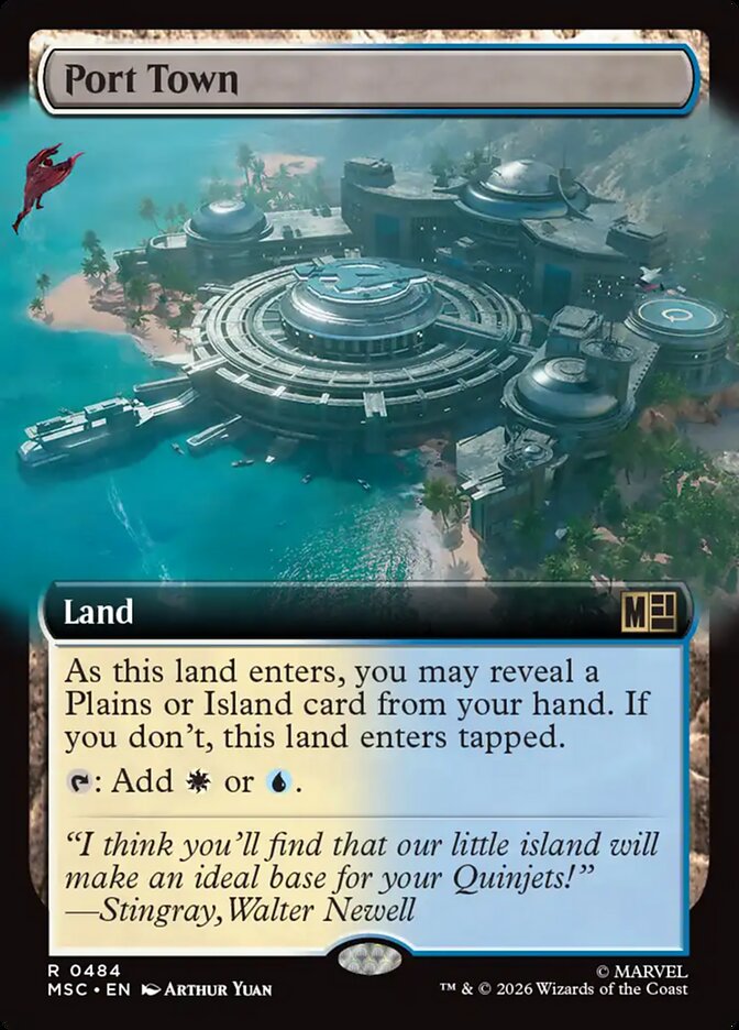 Port Town card front
