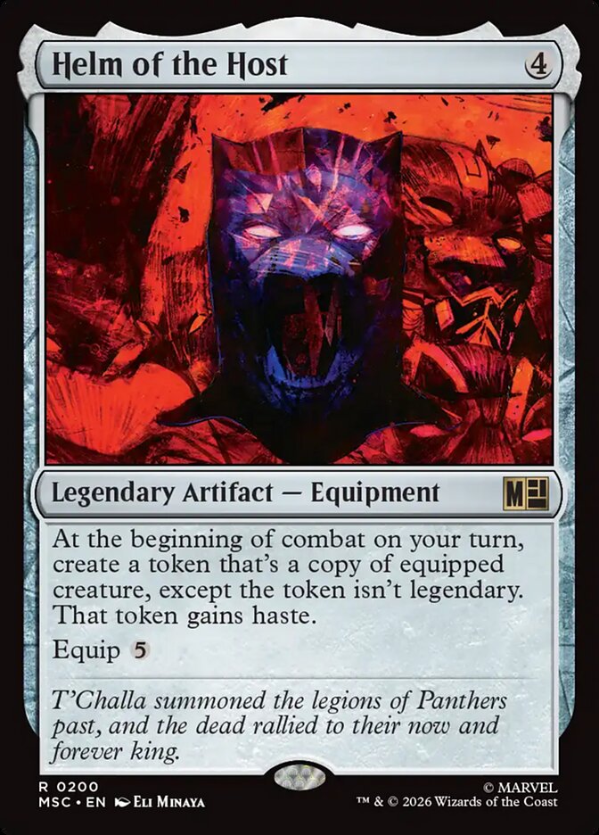 Helm of the Host card front