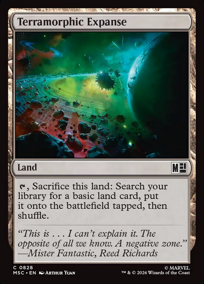 Terramorphic Expanse card front