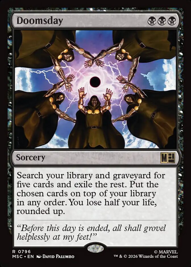 Doomsday card front