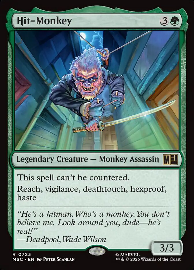 Hit-Monkey card front