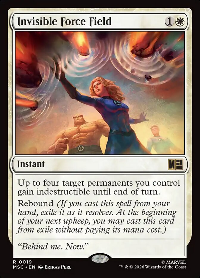 Invisible Force Field card front
