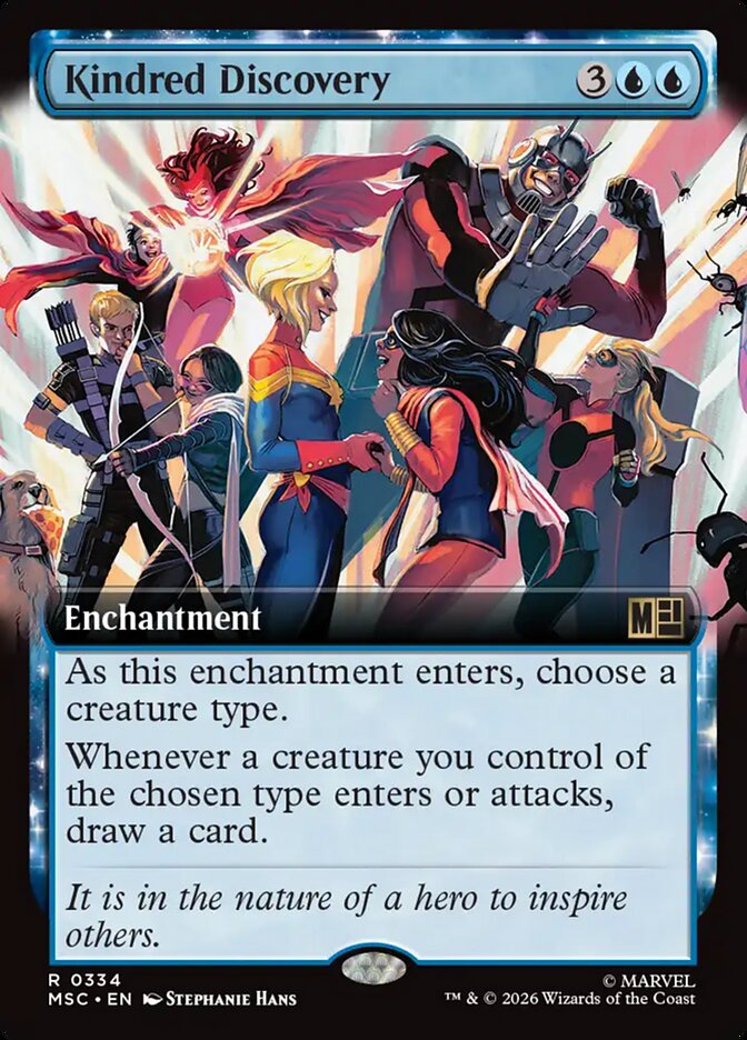 Kindred Discovery card front