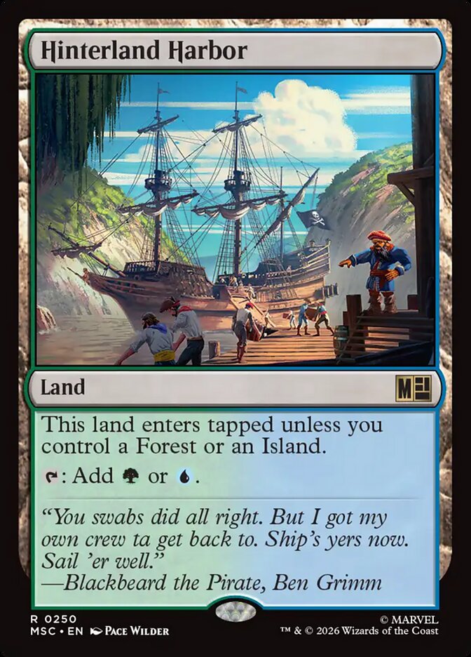 Hinterland Harbor card front
