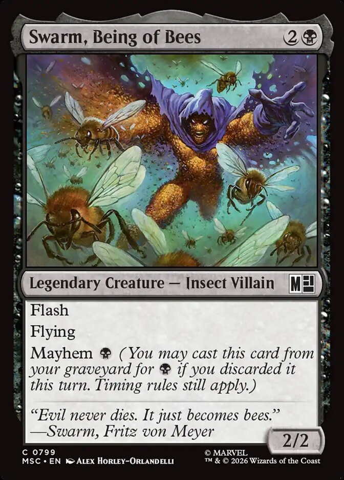 Swarm, Being of Bees card front