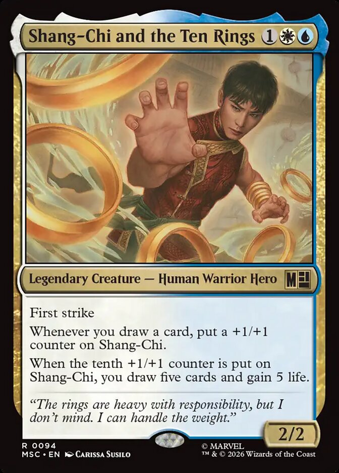Shang-Chi and the Ten Rings card front