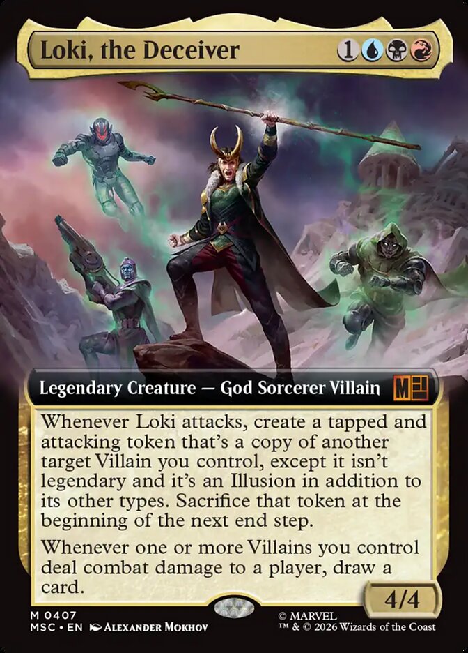 Loki, the Deceiver card front