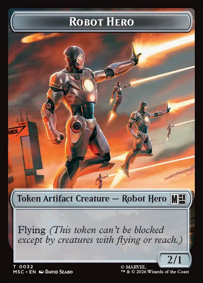 Robot Hero card front