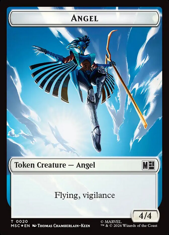 Angel card front