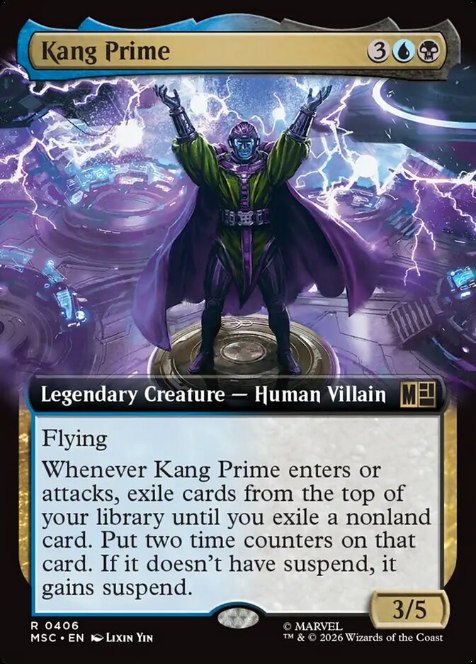 Kang Prime card front