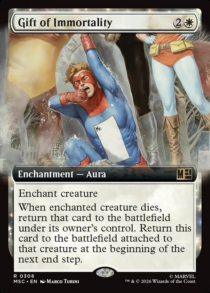 Gift of Immortality card front