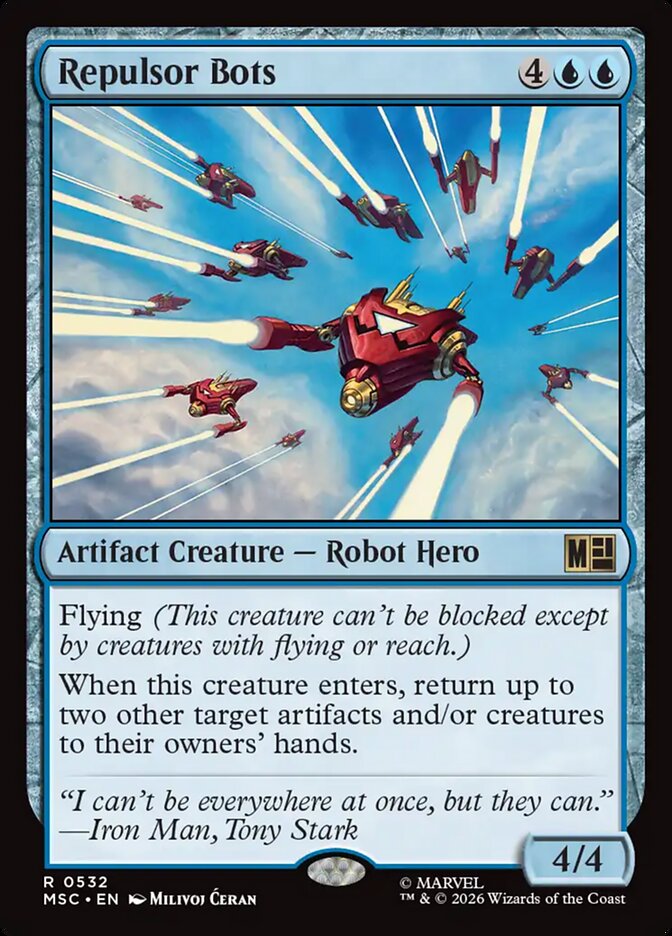 Repulsor Bots card front