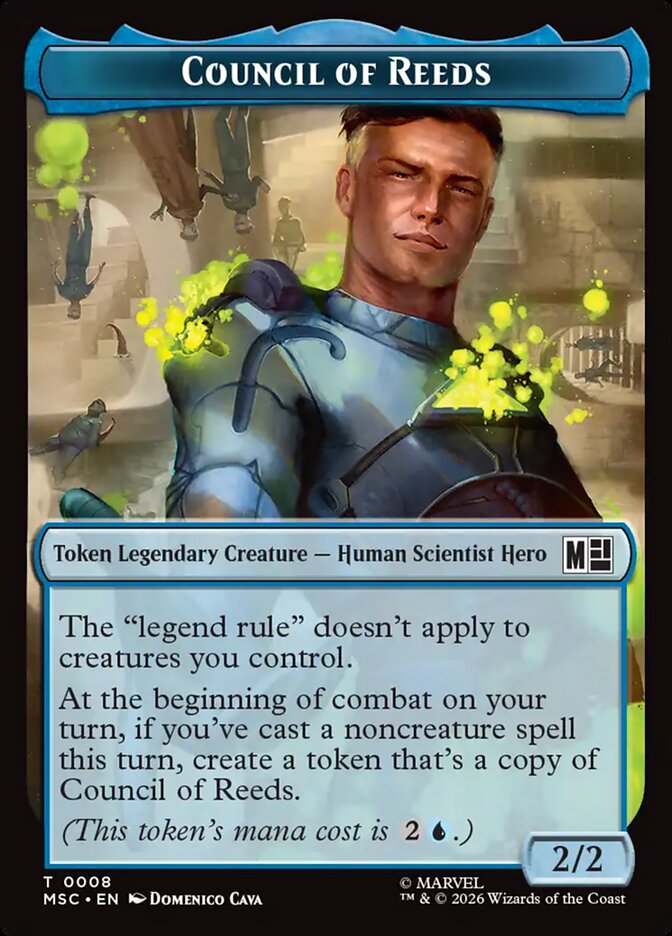 Council of Reeds card front
