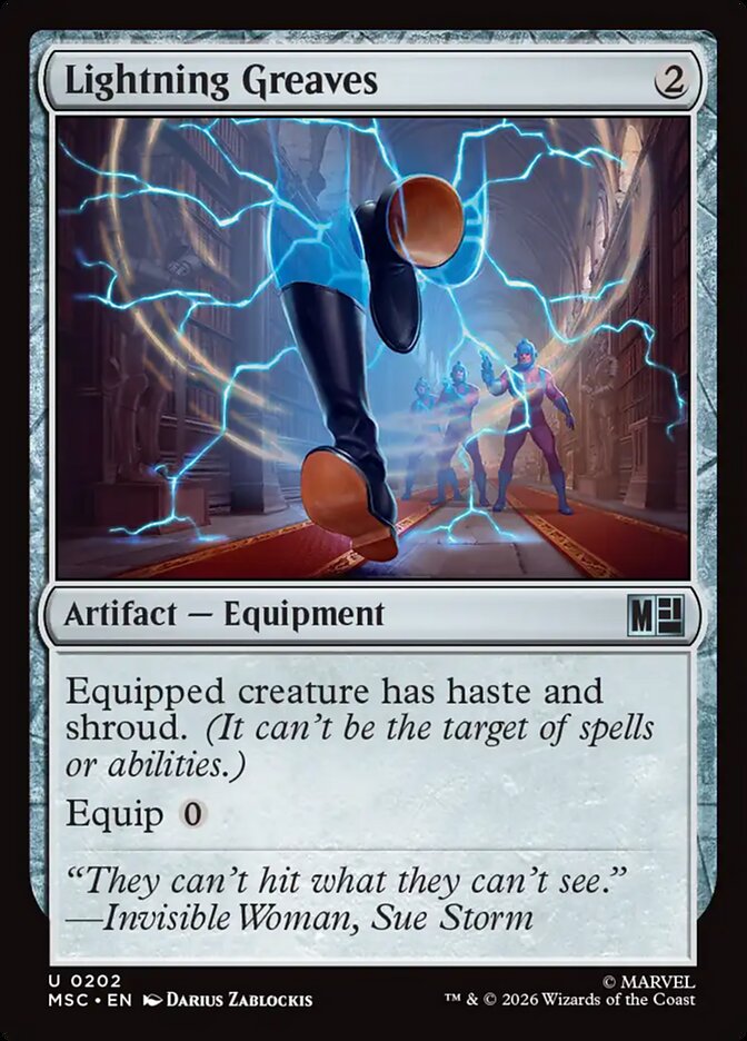 Lightning Greaves card front