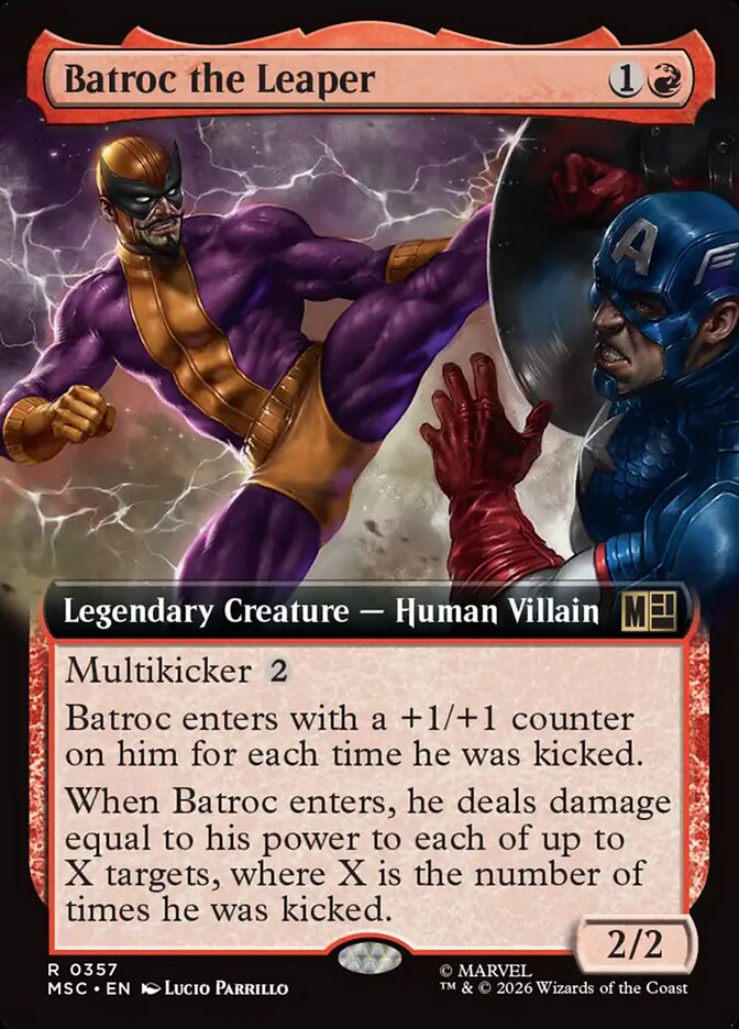 Batroc the Leaper card front