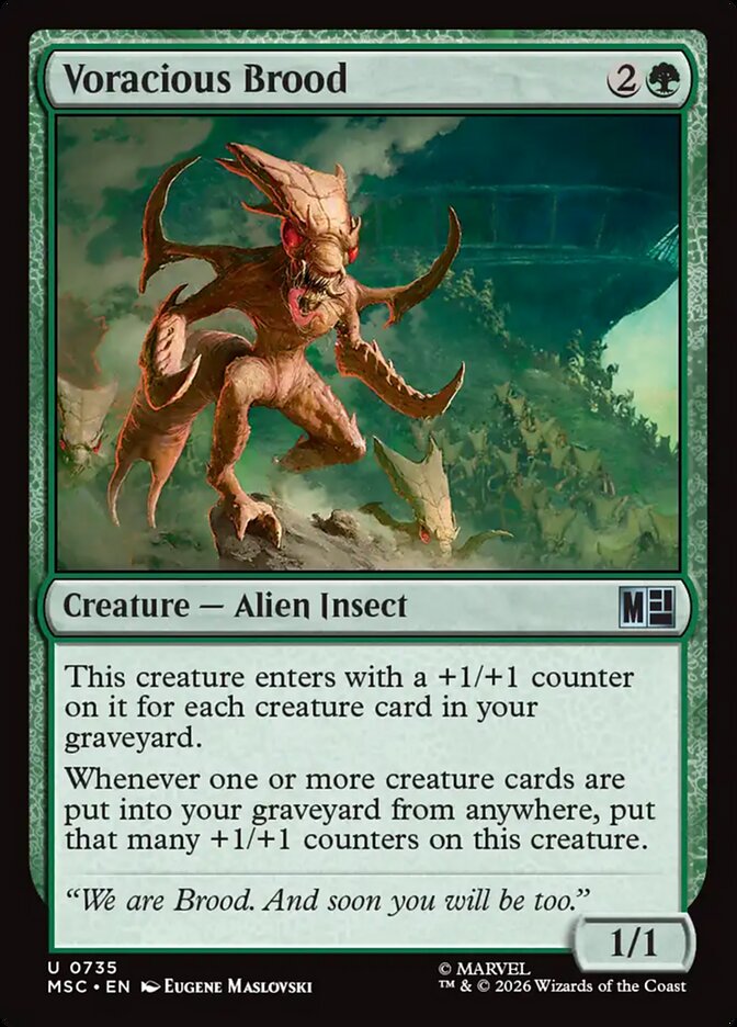 Voracious Brood card front