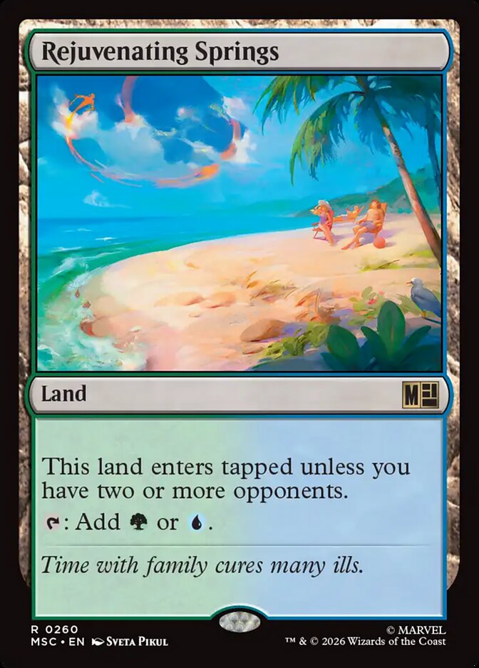 Rejuvenating Springs card front