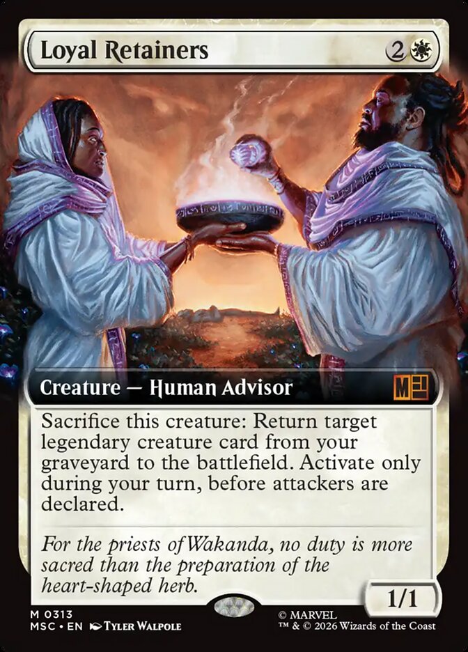 Loyal Retainers card front