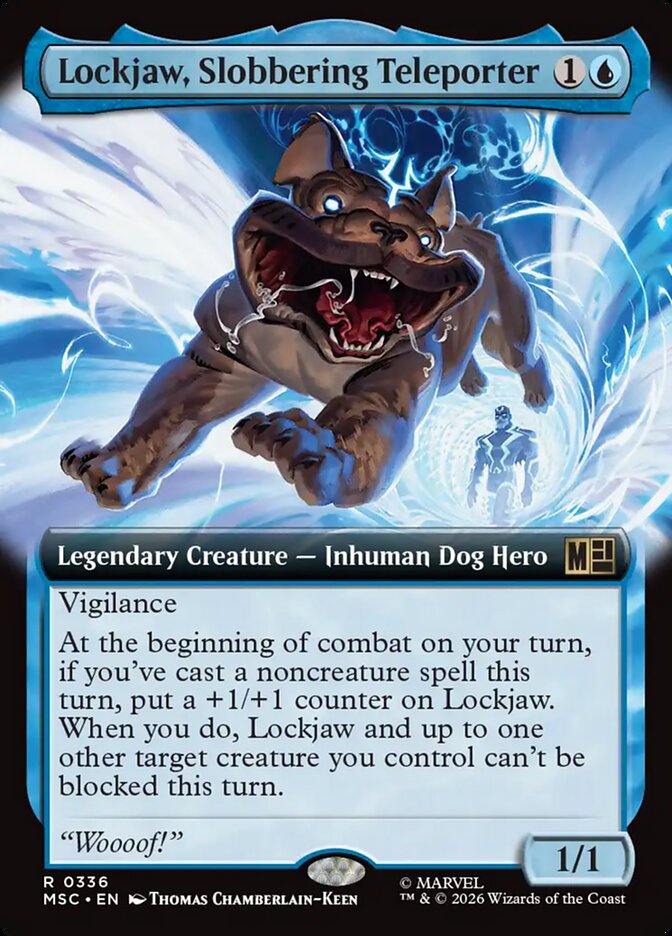 Lockjaw, Slobbering Teleporter card front