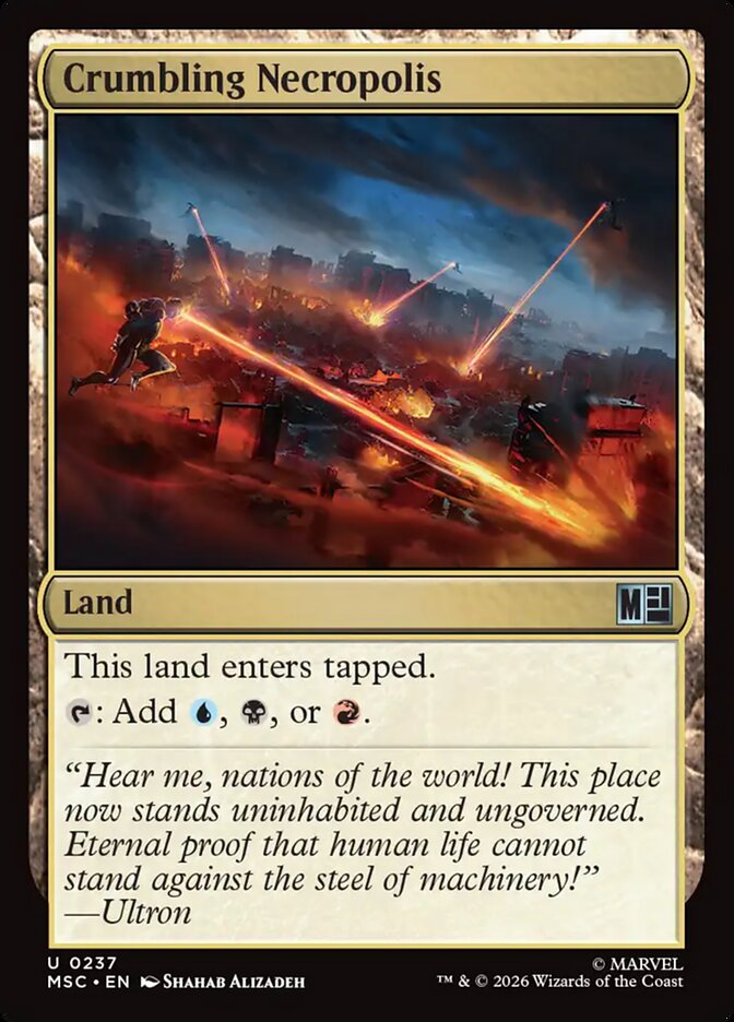Crumbling Necropolis card front