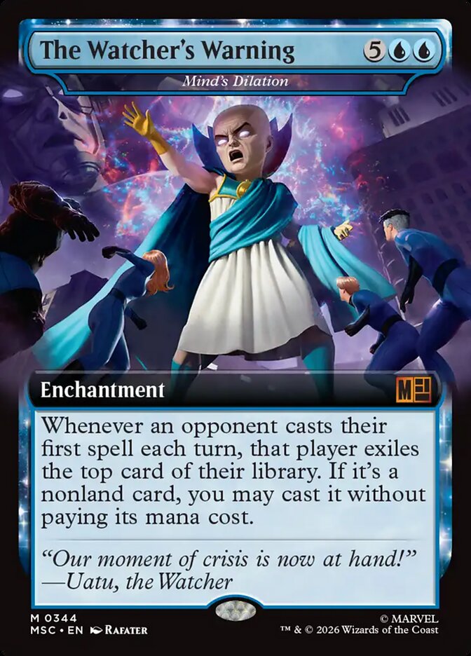 Mind's Dilation card front