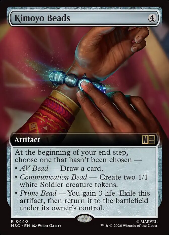 Kimoyo Beads card front