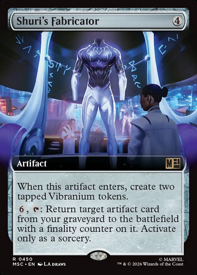 Shuri's Fabricator card front