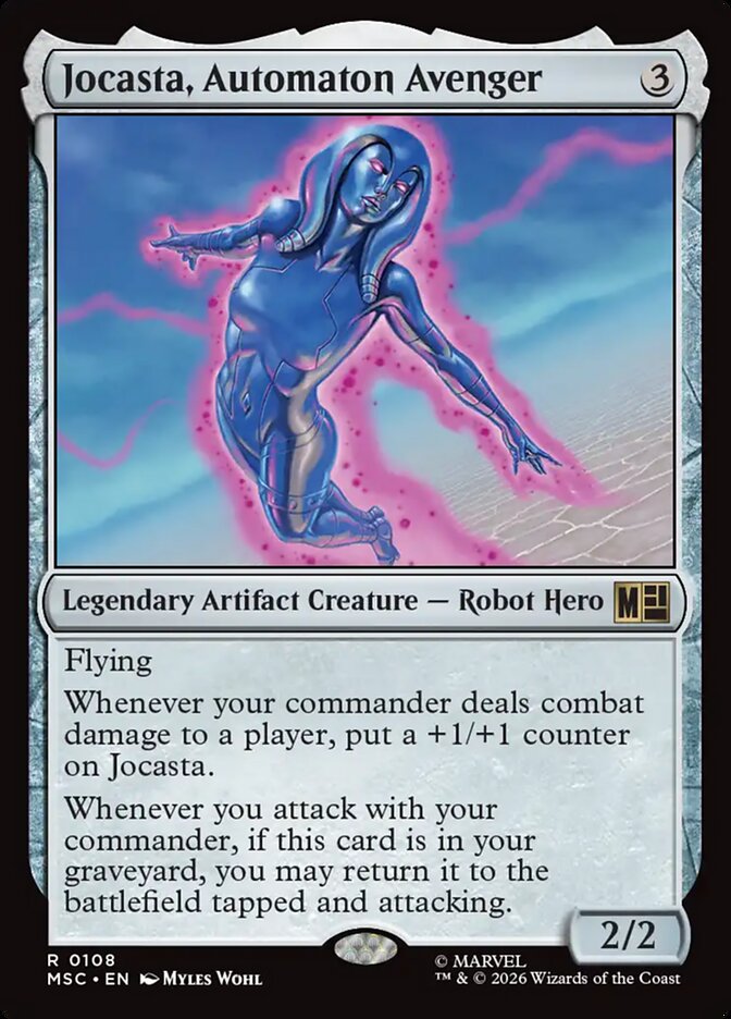 Jocasta, Automaton Avenger card front