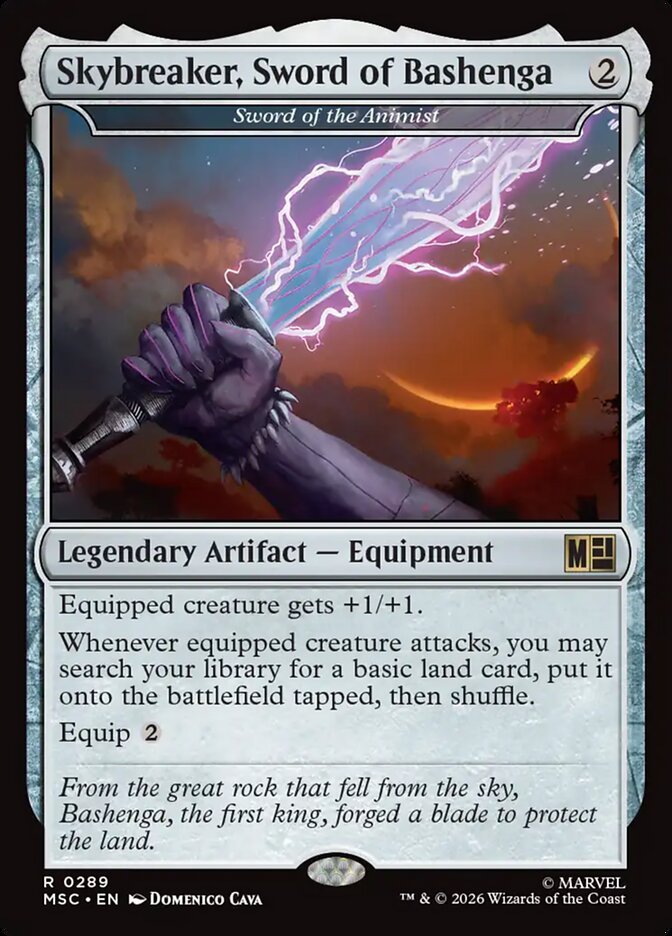 Sword of the Animist card front